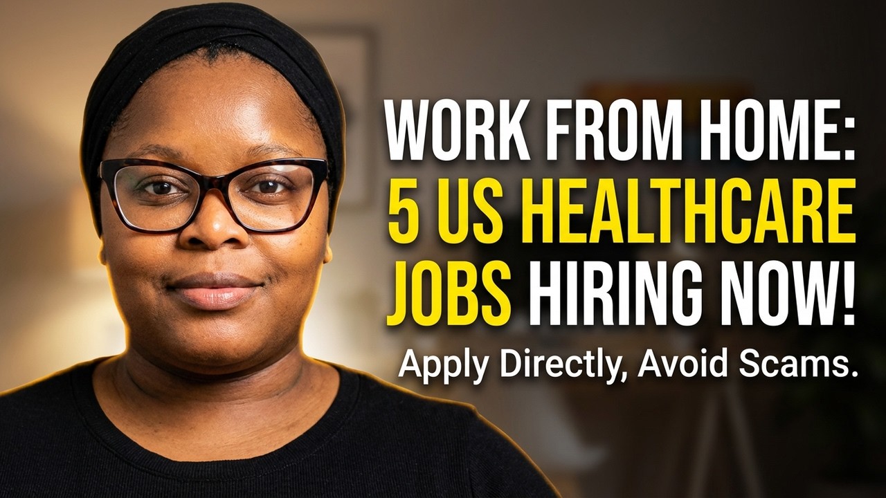 Work From Home Healthcare Jobs | 5 US Companies Actively Hiring