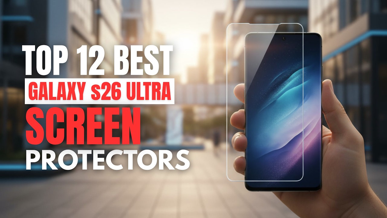 Top 12 Best Galaxy s26 Ultra Screen Protectors | Protect Your Premium Display