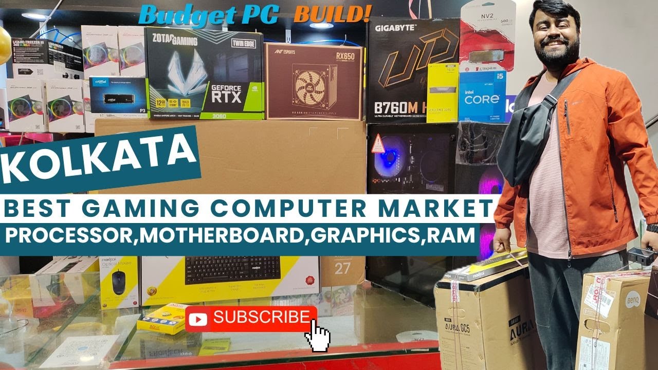 KOLKATA COMPUTER MARKET || E-MALL|| CHANDNI CHOWK || Budget PC Build For Gaming || Bengali vlog - 24
