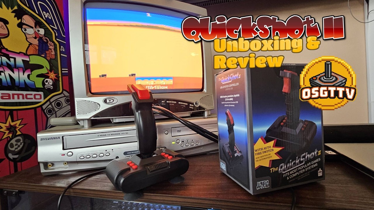 Quickshot II (RetroGames) Unboxing and Review