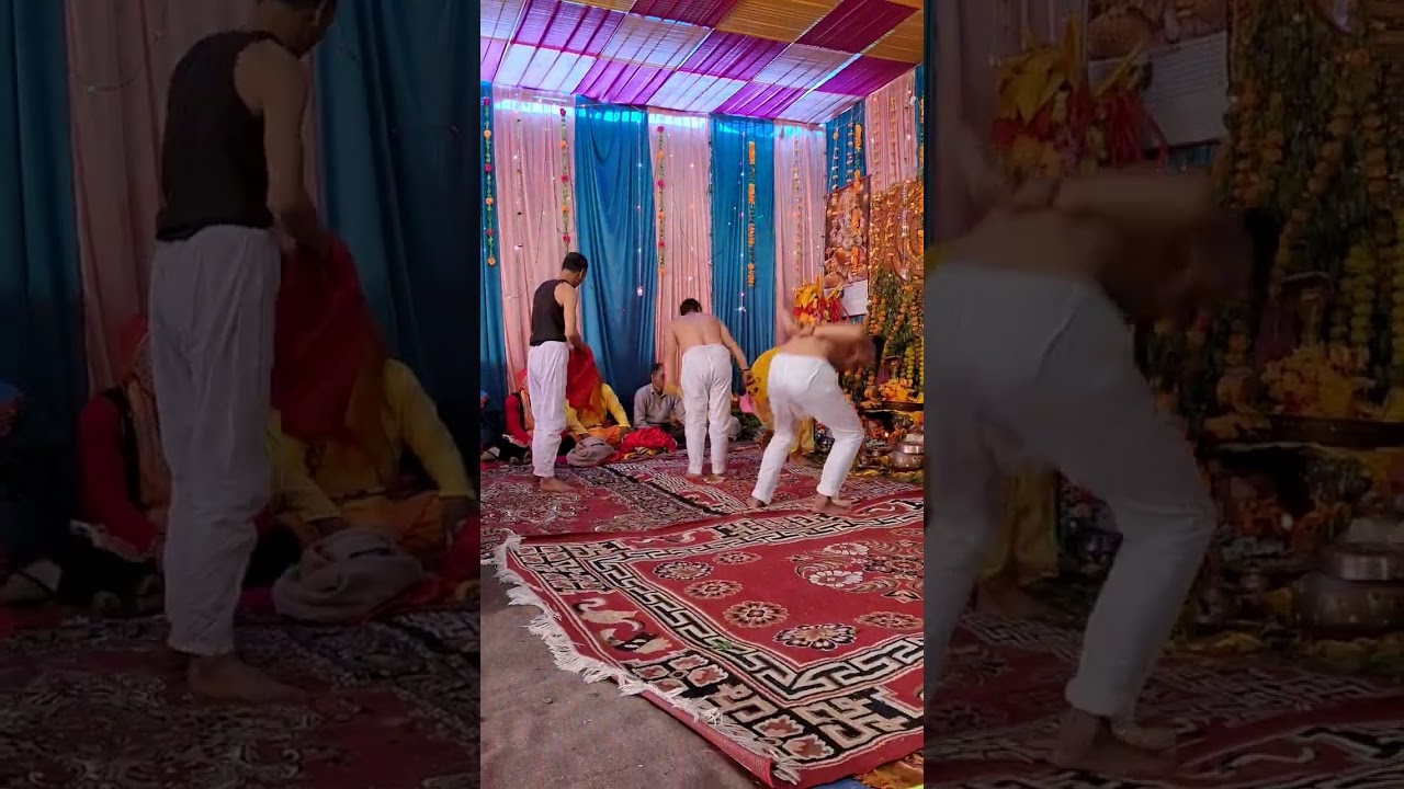नाग सिद्धा रमोला नाग  नृत्य गांव कैद मककूमठ