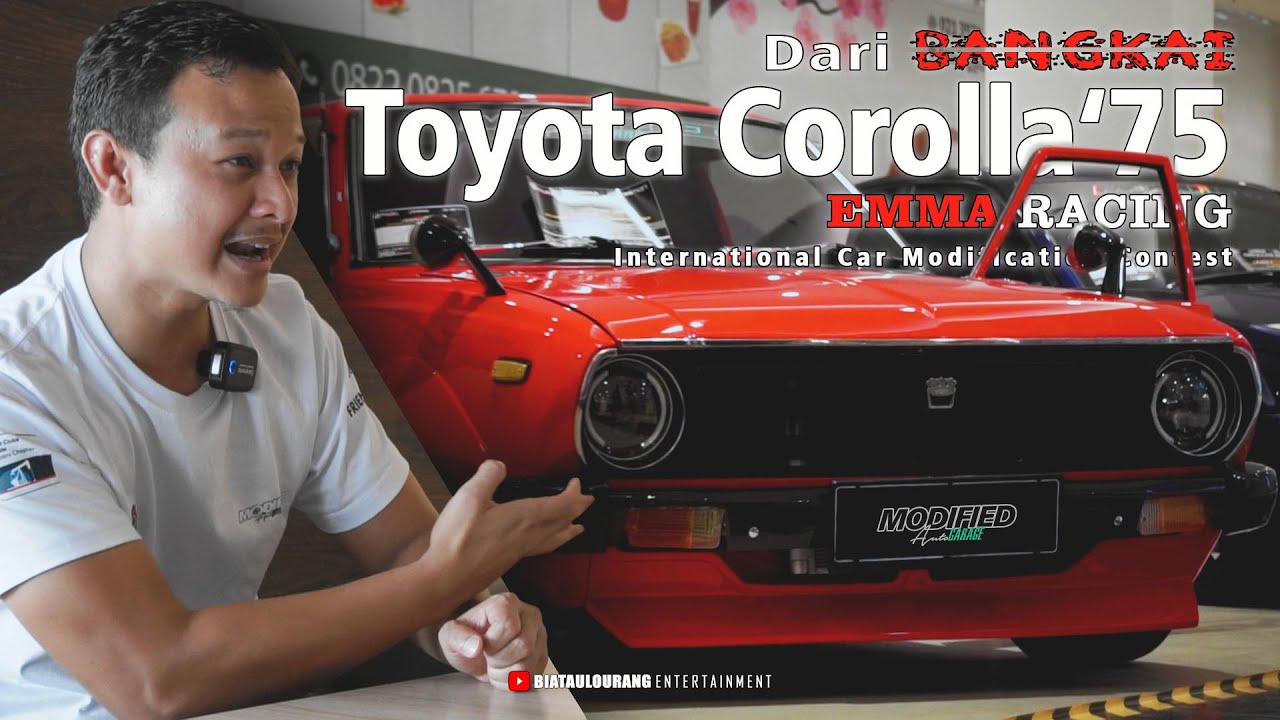 TERNYATA! Segini biaya restorasi mobil tua | TOYOTA COROLLA 1975