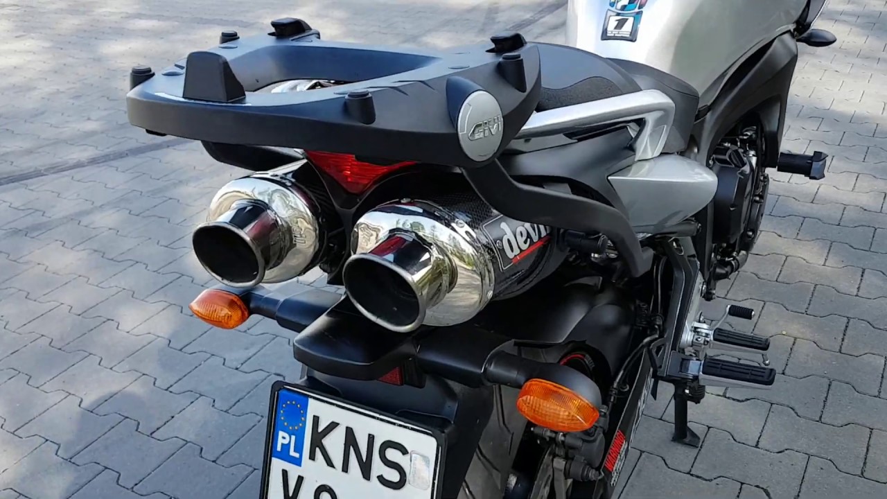 PREZENTACJA YAMAHA FZ6 S2 2008r SILVER DEVIL EXHAUST SPRZEDAM