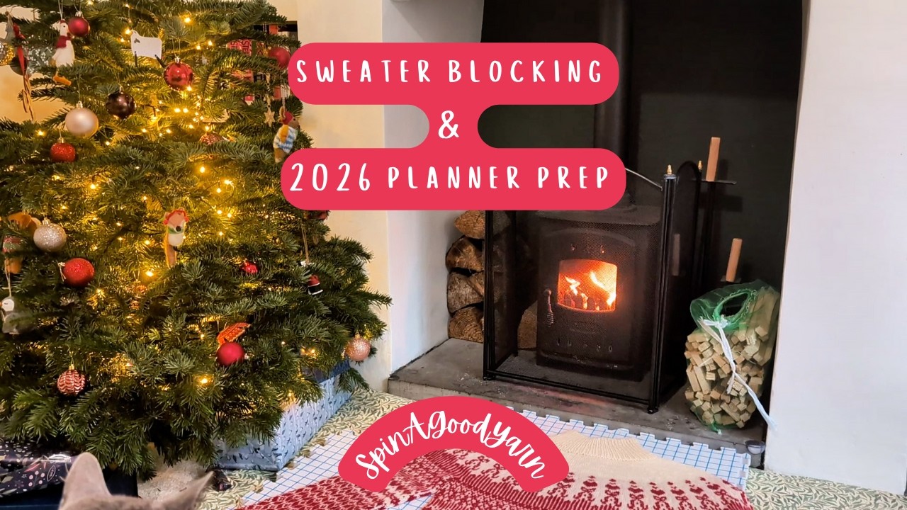 Vlogmas Ep6 │ Setting Up My Hobonichi Weeks and Mid Project Blocking│ 14th-15th Dec