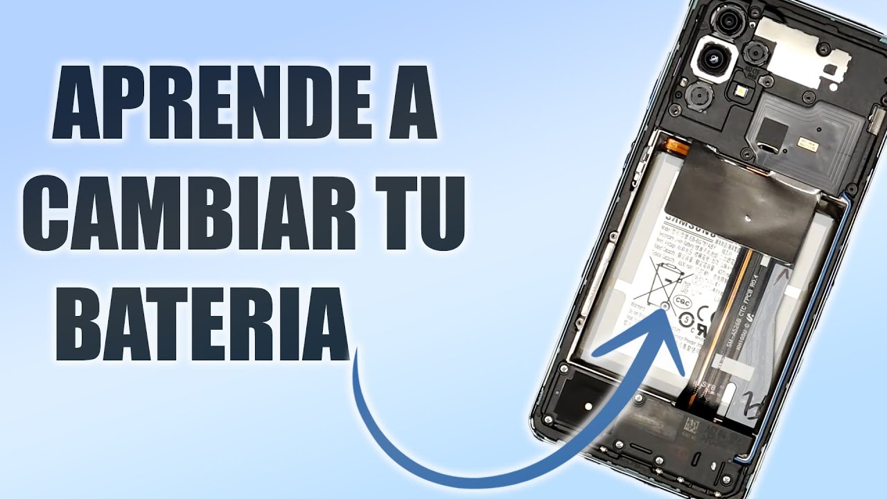 Como reemplazar la bateria en un Samsung Galaxy A52