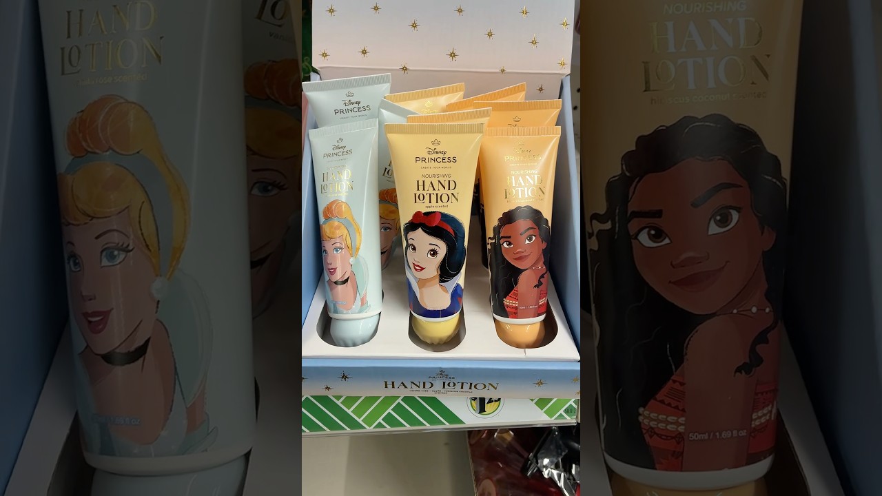 НОВИНКА В МАГАЗИНЕ DOLLAR TREE! НОВЫЙ ЛОСЬОН С ПРИНЦЕССАМИ ДИСНЕЙ! #dollartree #disney