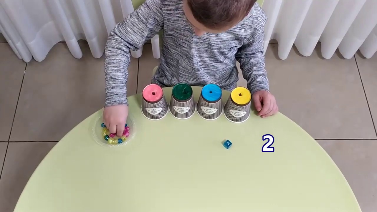 משחק כוסות - פעילות לפיתוח מניפולציות תוך ידניות |  Cups Game - For Developing Manual Manipulations