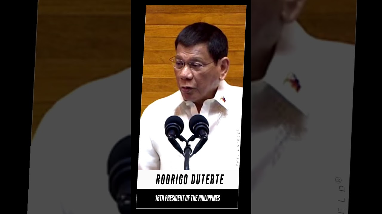 Disaster Tesilience - President Rodrigo Duterte - SONA 2021 #duterte