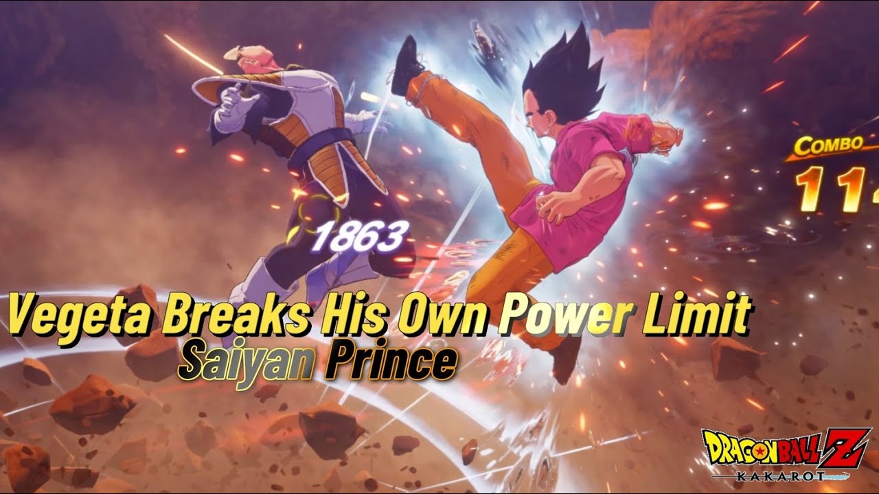 Vegeta Trains Under 300× Gravity | Frustrated Vegeta vs Himself | Saiyan Pride Awakens