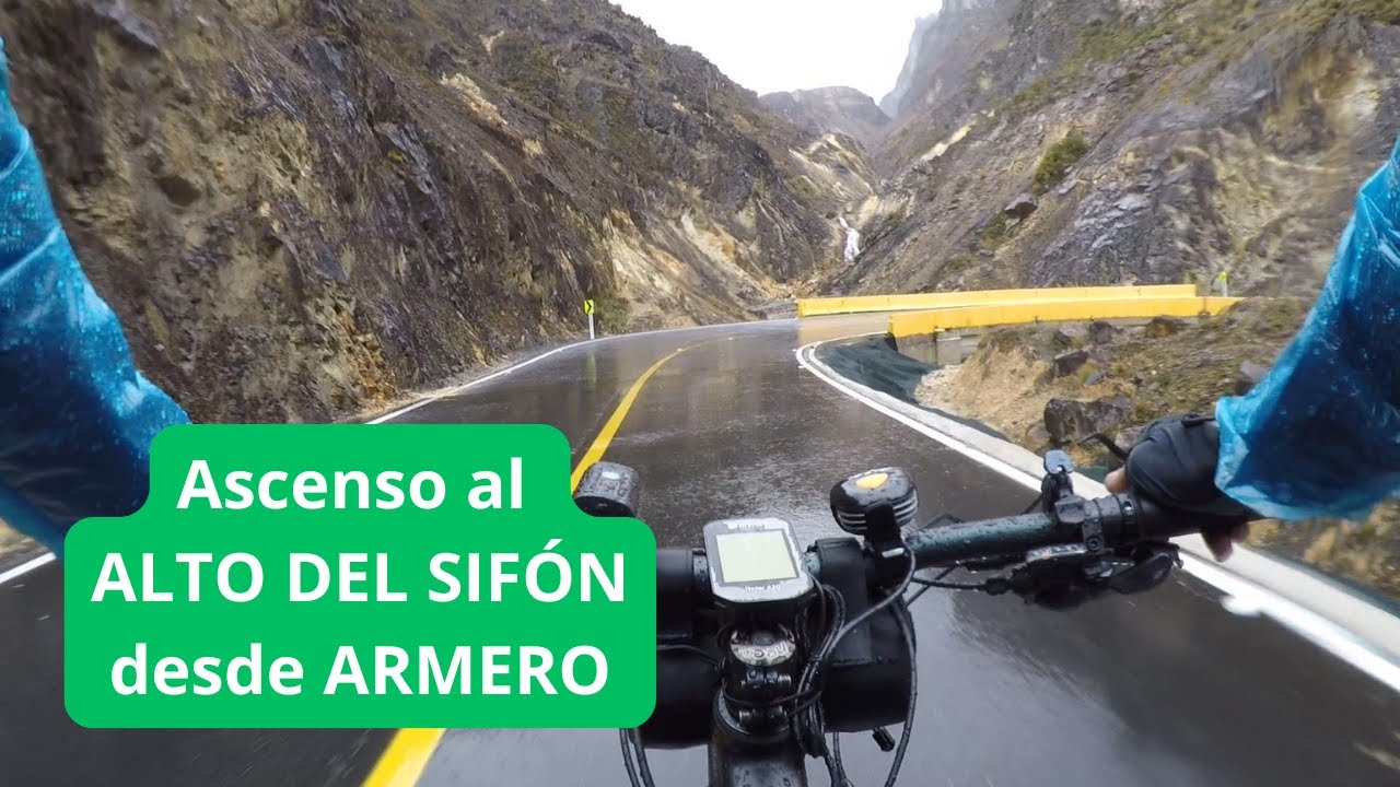 Ruta Armero - Alto del Sifón - Letras en bicicleta ¡115 Km de puro pedal!