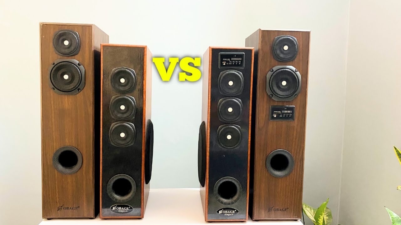 Obage dt 2605 vs obage dt 51 detailed sound comparison | Best tower speakers under 10000