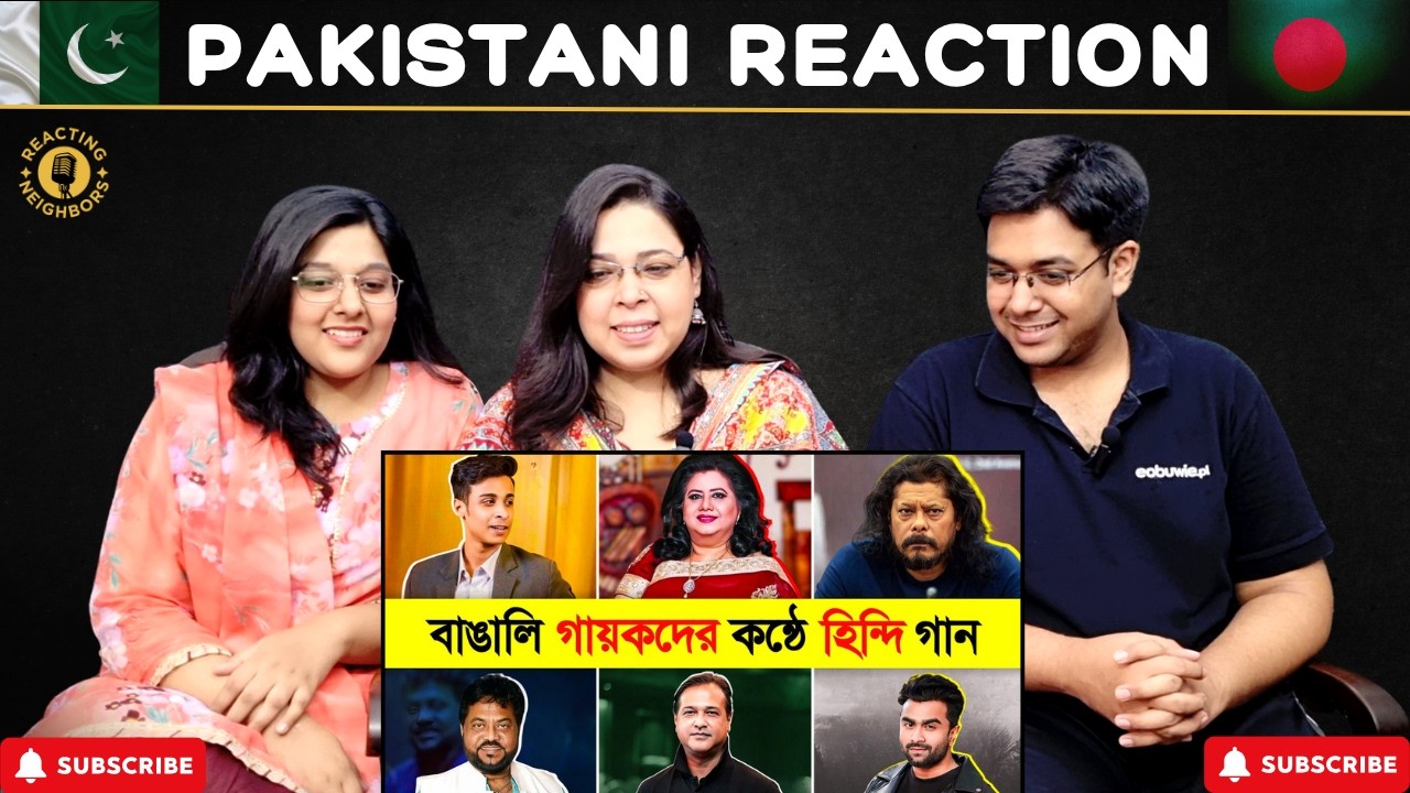 Pakistanis React to Bengali Singers Singing Hindi Songs - Tanver Evan, Runa Laila 😍