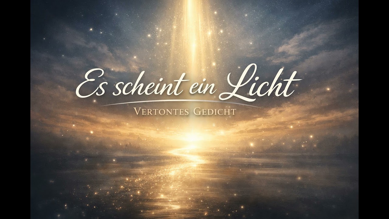Es scheint ein Licht – Vertontes Gedicht | Deutsche Ballade