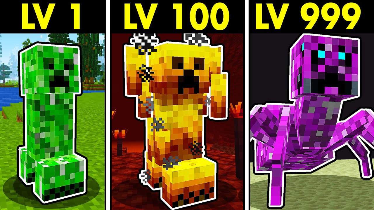 ⚠️ MINECRAFT NOWE EKSPERYMENTY NA CREEPERACH ⚠️
