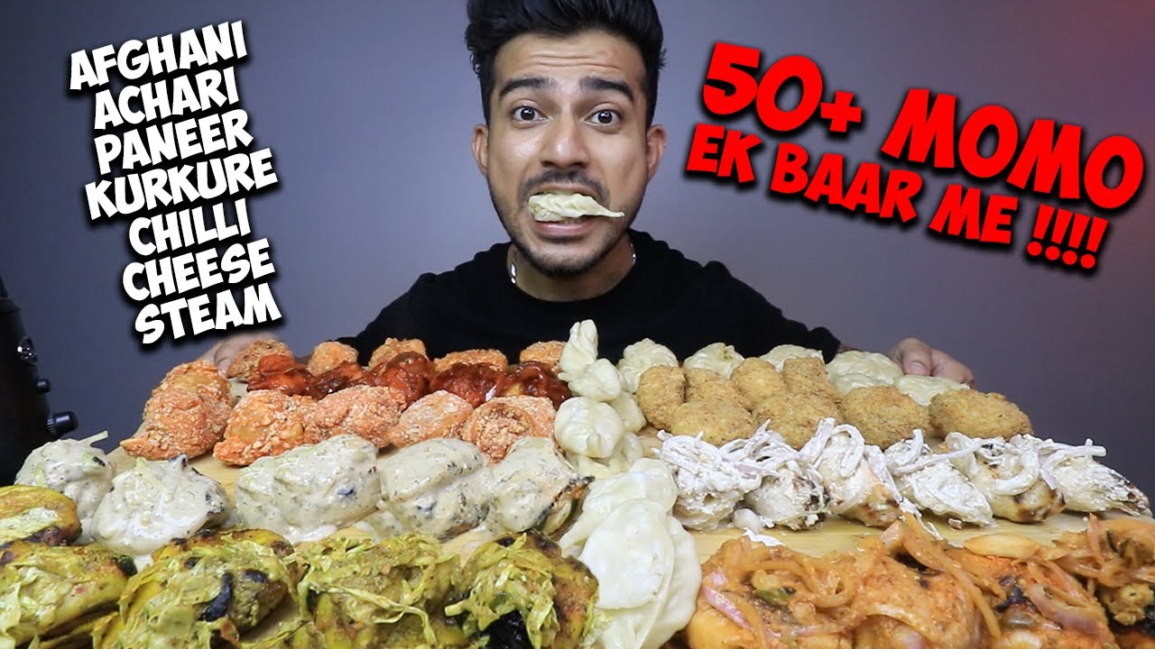 ALL TYPES OF MOMO ACHARI MOMO, AFGHANI MOMO, CHILLI MOMO, CHEESE KURKURE MOMO, FRIED MOMO MUKBANG