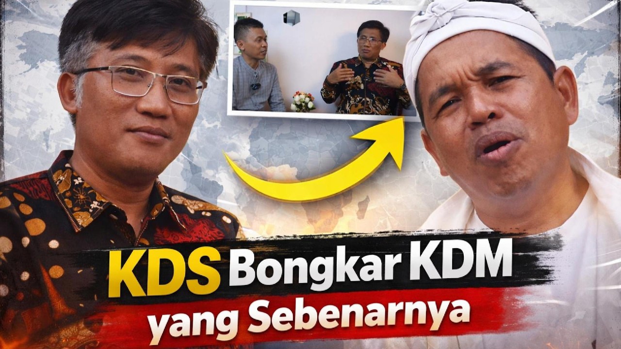 “AKHIRNYA TERUNGKAP! KDS Bongkar Sosok Asli KDM”