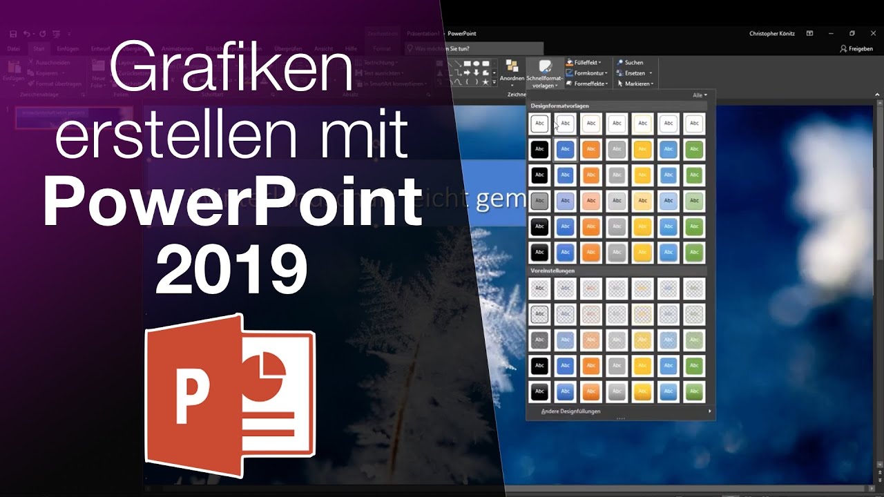 PowerPoint - Einfache Grafiken erstellen für Einsteiger (2020)