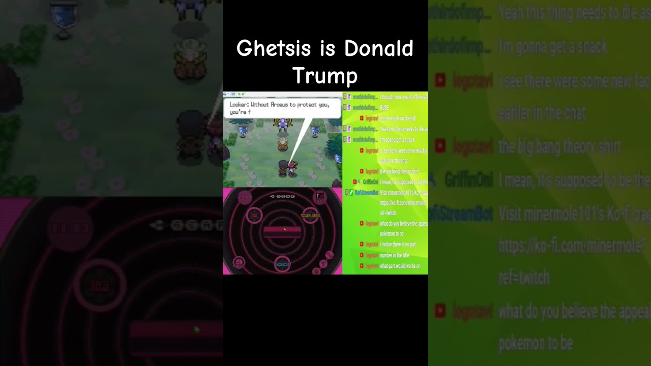 Ghetsis is Donald Trump #Pok&eacute;mon #Black2White2 #B2W2 #VoltWhiteRedux #HardMode #Ghetsis #DonaldTrump