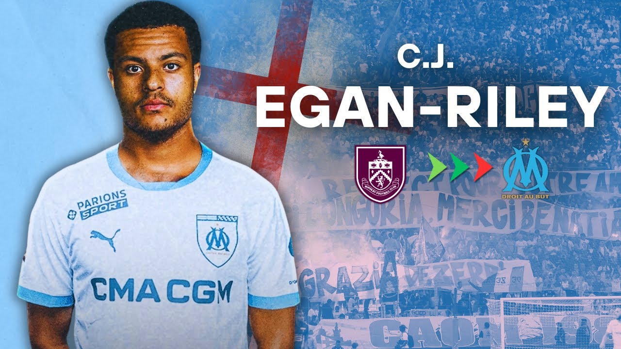 𝐂𝐉 𝐄𝐆𝐀𝐍-𝐑𝐈𝐋𝐄𝐘 🏴󠁧󠁢󠁥󠁮󠁧󠁿 (DC, 22) • Bienvenue à l’OM ! • Highlights COMPLETS 2024-25 (Defense, Passes)