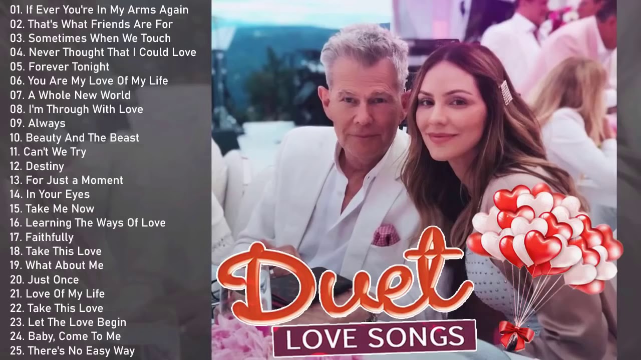 Duet Love Songs 80s 90s Beautiful Romantic 💖 Best Classic Duet Songs Male and Female 💖