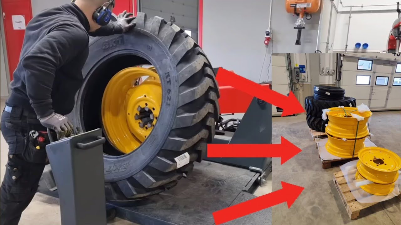 New tire - new rim SICAM JUMBO TCS 60R