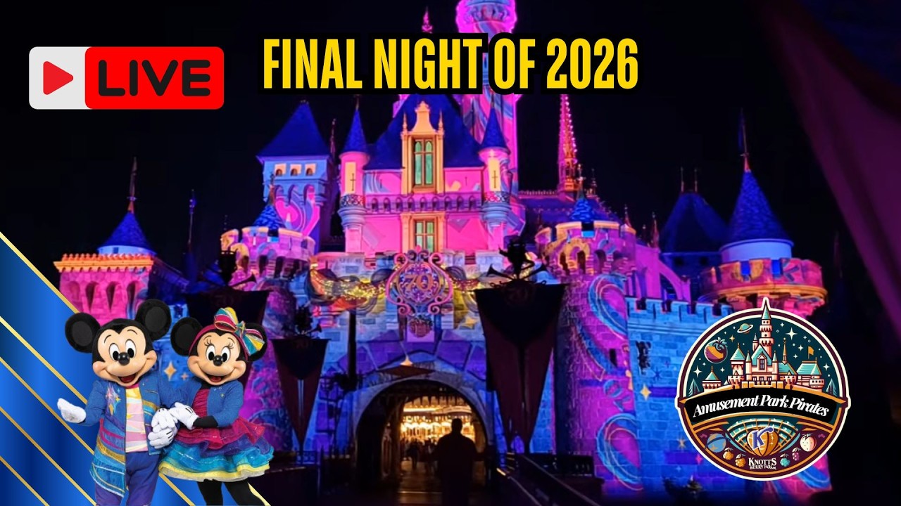 🔴 LIVE: Final Night! 70 Years of Favorites at Disneyland After Dark 🎡🎆