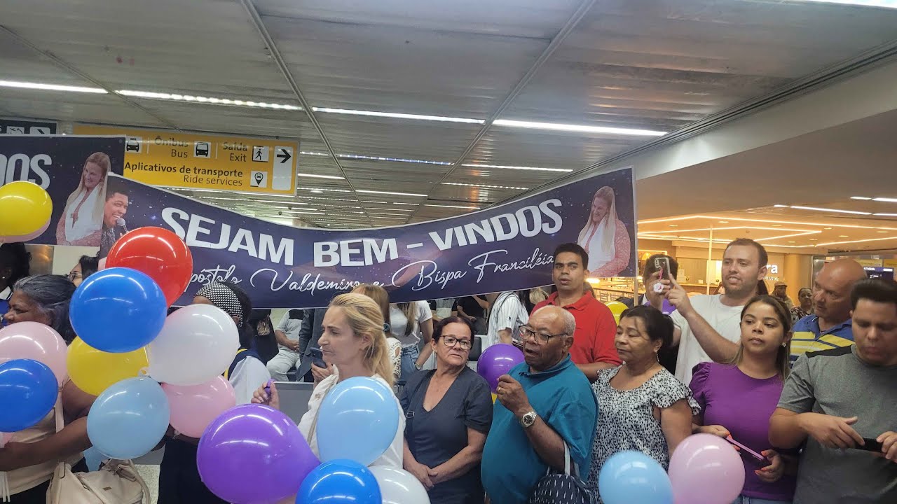 CHEGADA DO PROFETA NO BRASIL 28/07/24 #ApóstoloValdemiro
