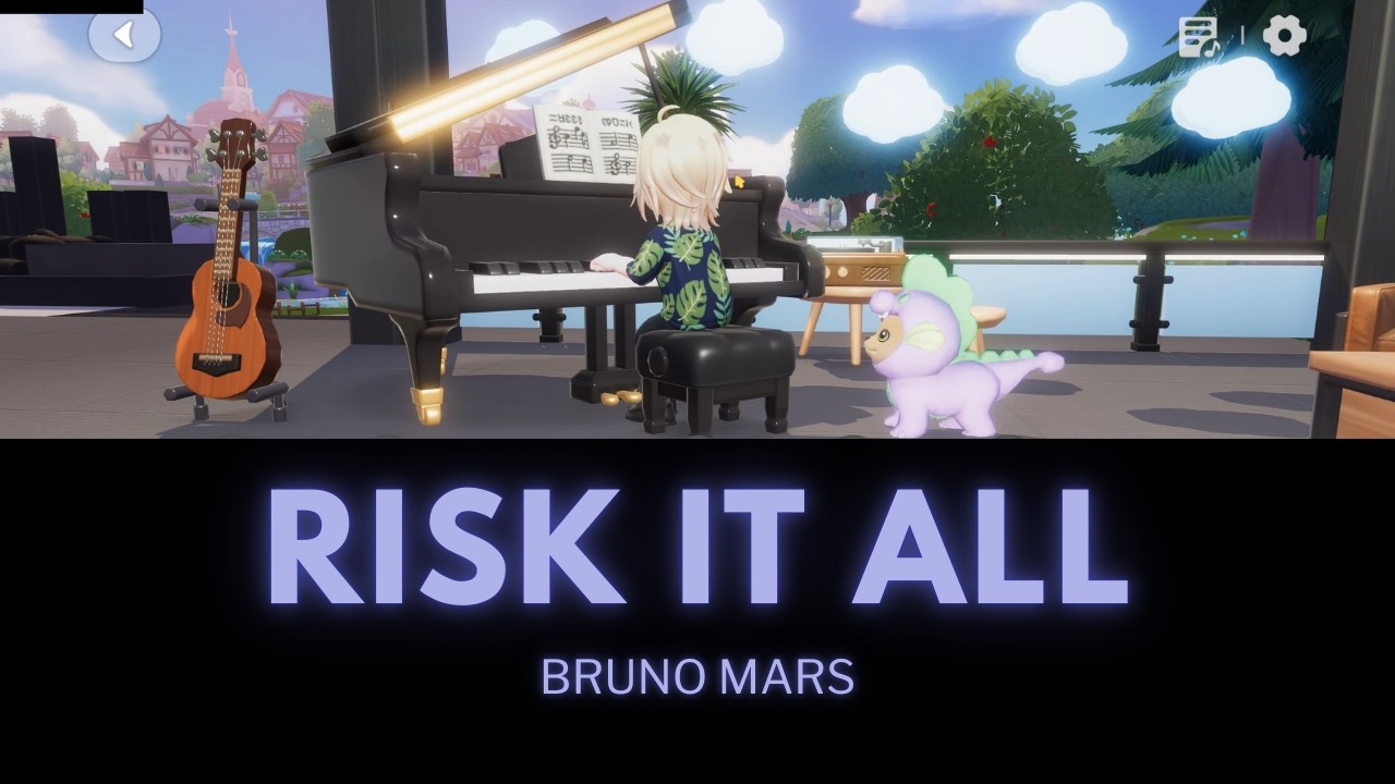 Risk it All - Bruno Mars | Heartopia Piano