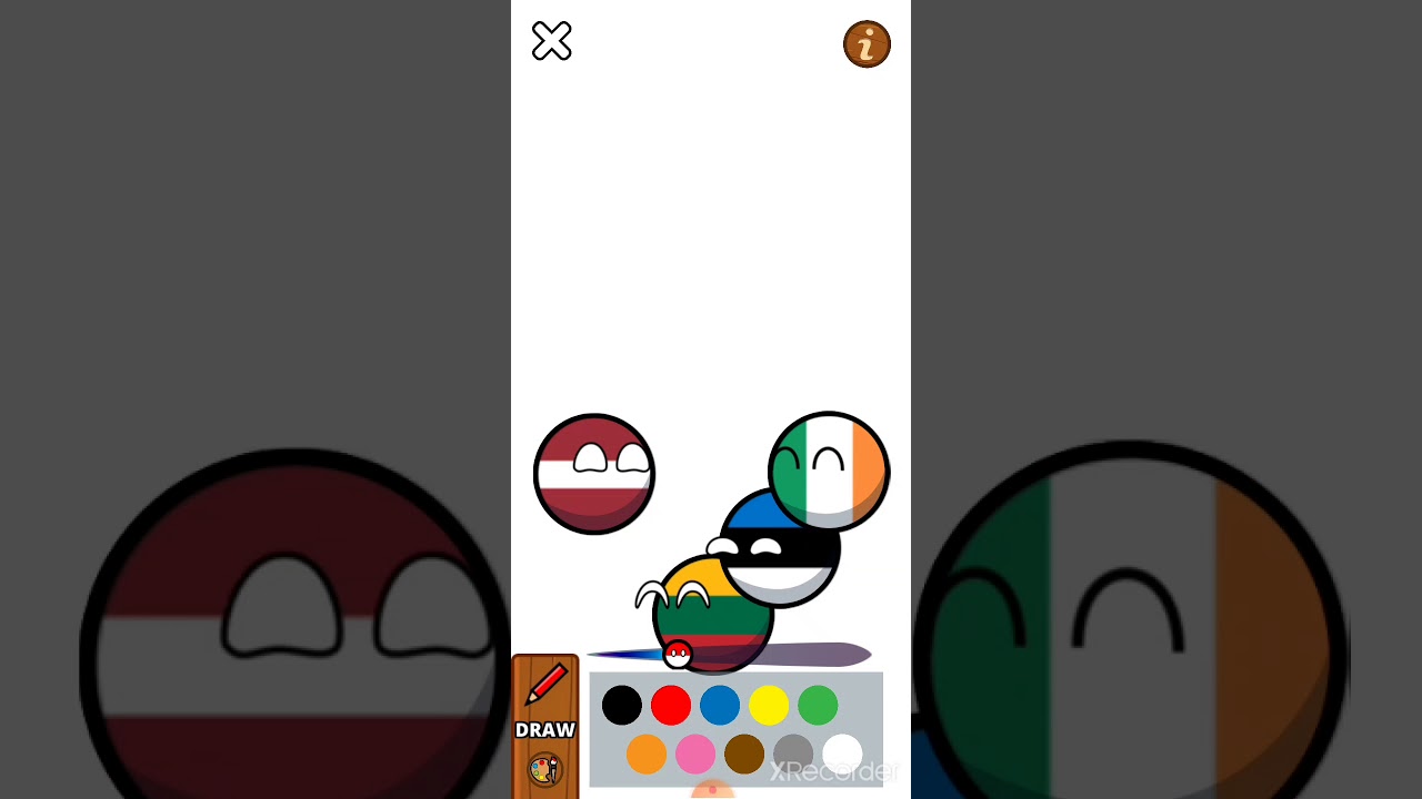 lativas birthday country balls