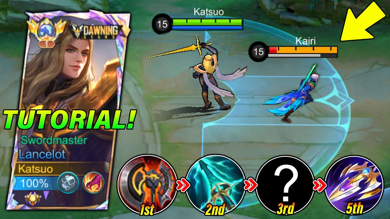 LANCELOT NEW SECRET BUILD TRICK FULL TUTORIAL! | HOW TO PLAY LANCELOT LIKE A PRO 2024 (must watch!)