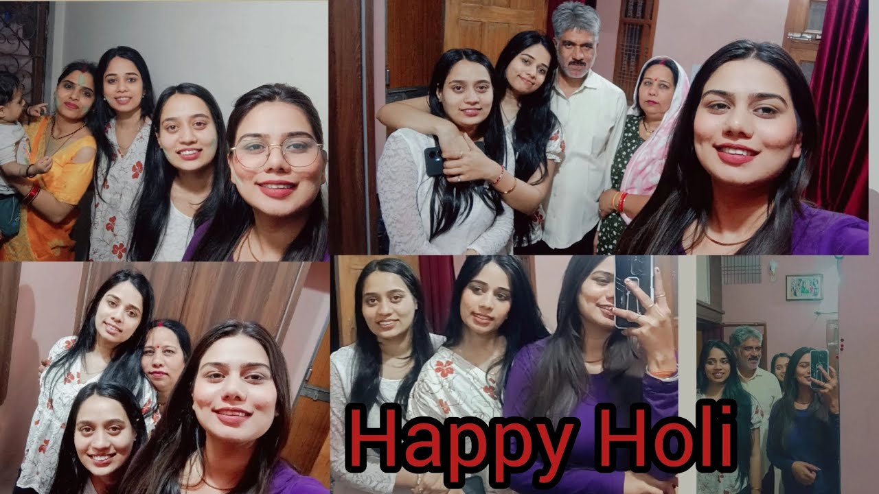 || happy holi guyssss || bhot sareee nind or masti 🤪 || advocate sakshi ||