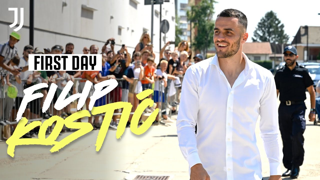 FILIP KOSTIĆ FIRST DAY AT JUVENTUS | Behind the Scenes #WelcomeKostić