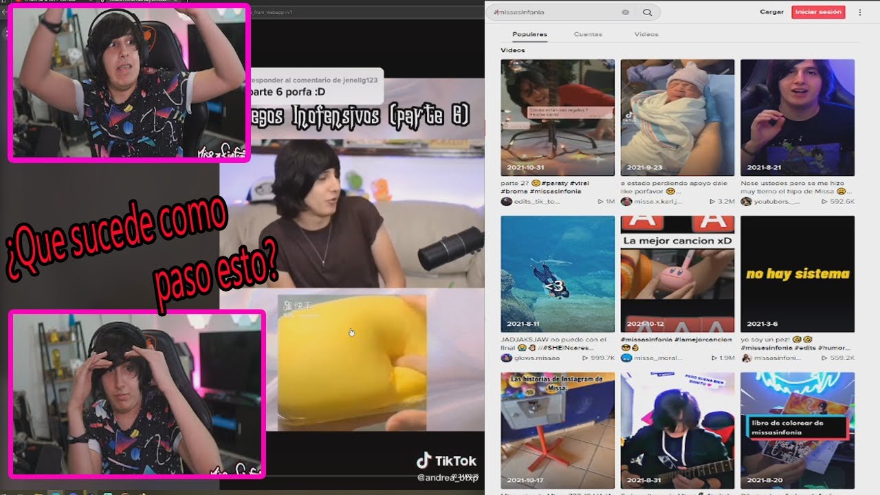 Missasinfonia Reaccionando a sus TIK-TOKS! Creados por Fans!!