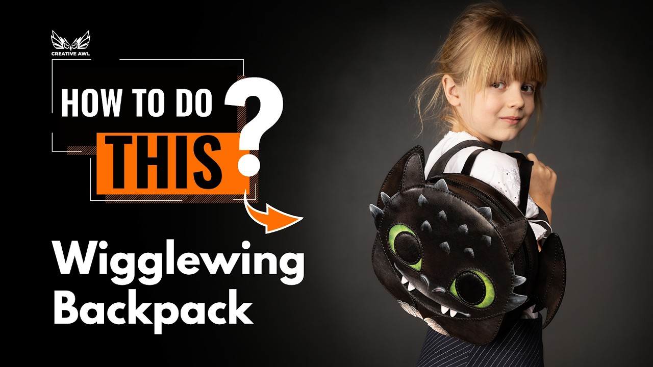 WIGGLEWING BACKPACK DIY Leather Tutorial