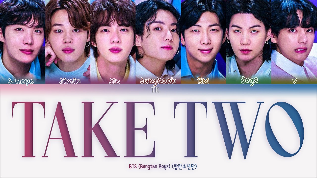 BTS &ndash; Take two [ПЕРЕВОД НА РУССКИЙ/КИРИЛЛИЗАЦИЯ Color Coded Lyrics]