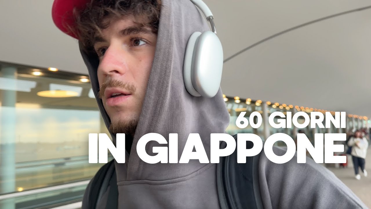 60 GIORNI da SOLO In Giappone | Tokyo | DAILY VLOG 1