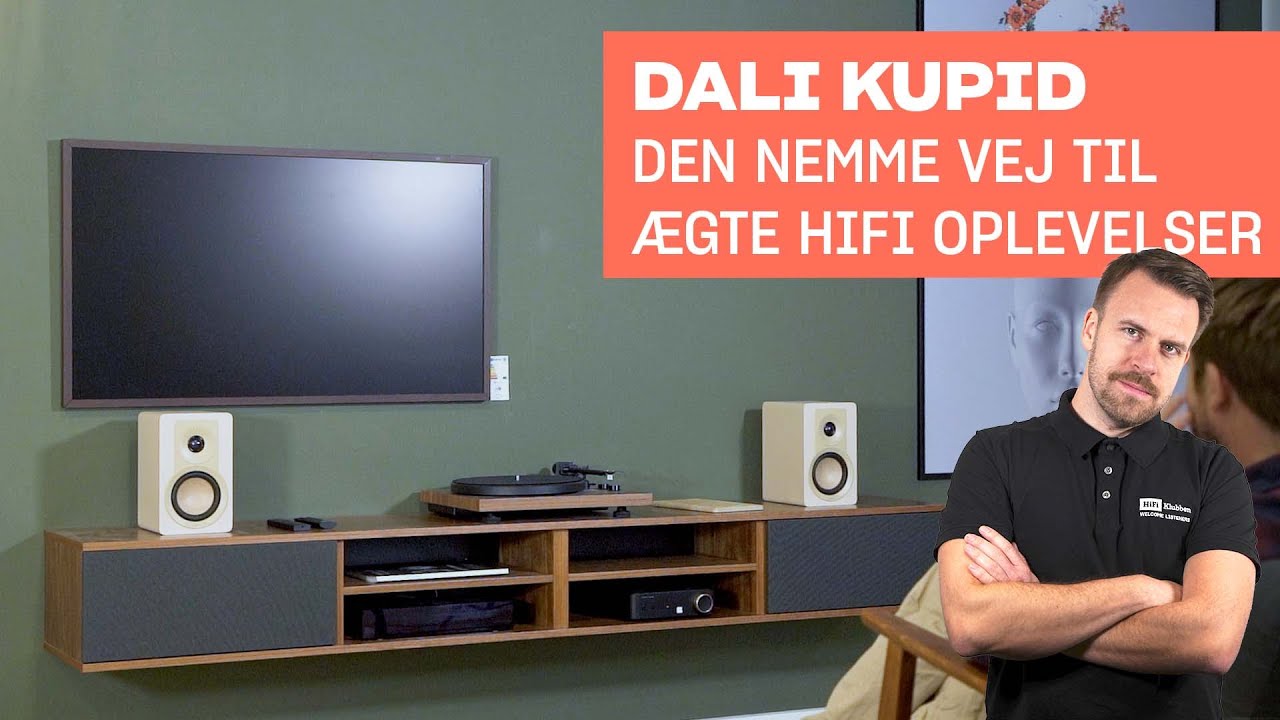 DALI KUPID: En prisvenlig højtaler med en kærlighedserklæring til HiFi.