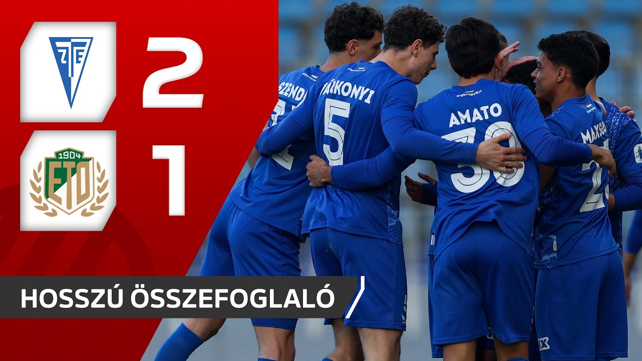 Fizz Liga: Zalaegerszeg–ETO FC 2–1 | hosszú összefoglaló