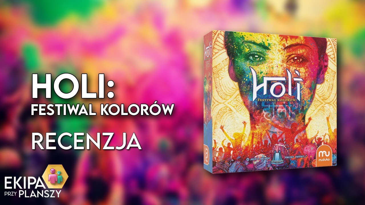 !!PRZEDPREMIEROWO!! Holi: Festiwal Kolorów od MUDUKO - Instrukcja/recenzja.