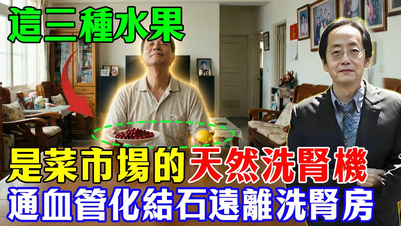 倪海廈：菜市場就有「天然洗腎機」！別再花錢買藥毒害自己。倪師公開「3種水果+7條鐵律」，通血管、化結石，一生遠離洗腎房！#倪海廈 #中醫養生  #天然洗腎機 #補腎 #護腎 #腎陽虛 #經方治腎
