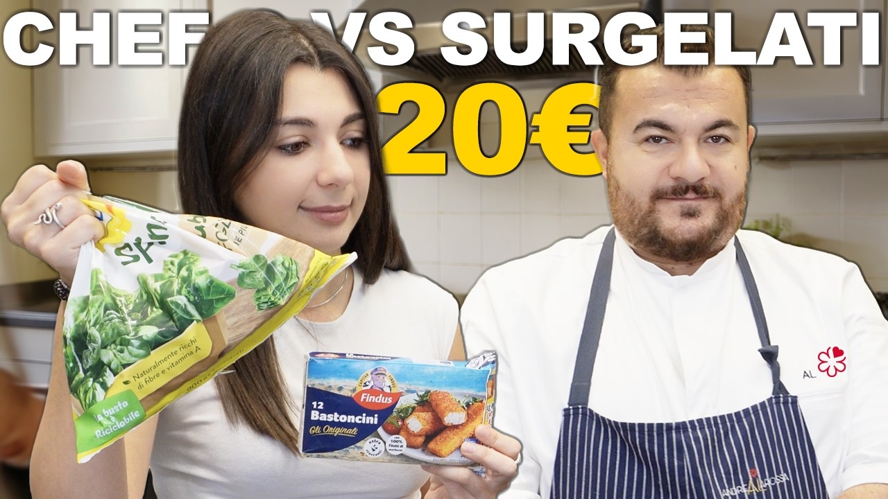 CHEF CREA UN PIATTO STELLATO CON QUESTI SURGELATI