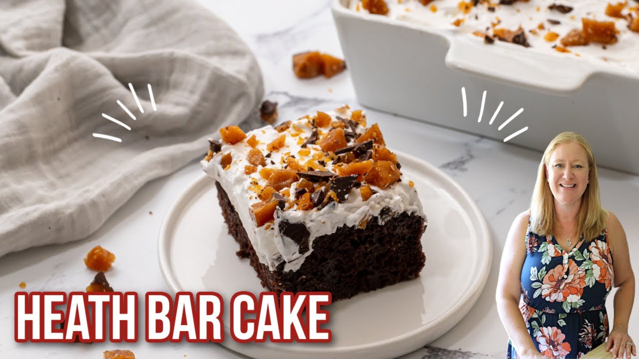 Heath Bar Cake