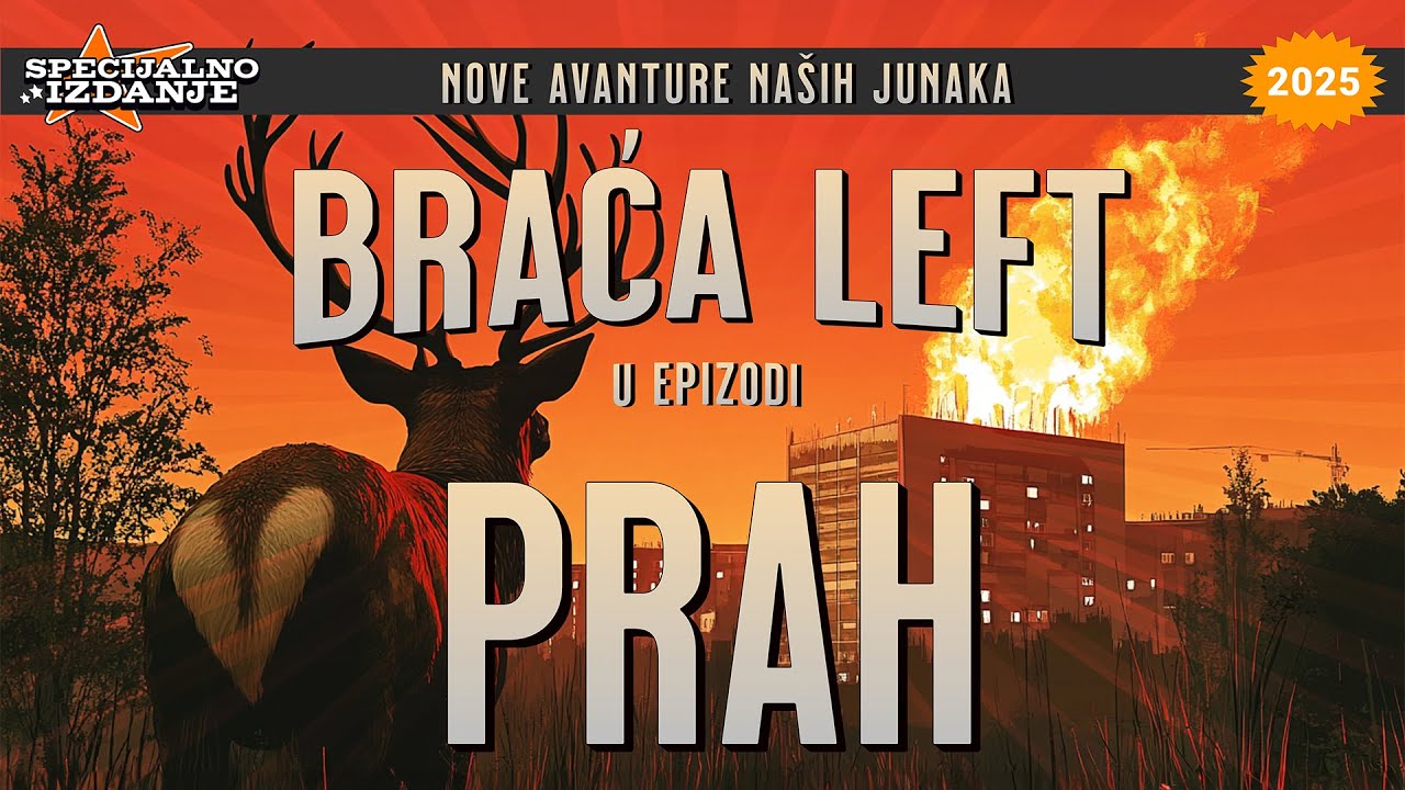 Braća Left - PRAH - (Official AI Music Video)