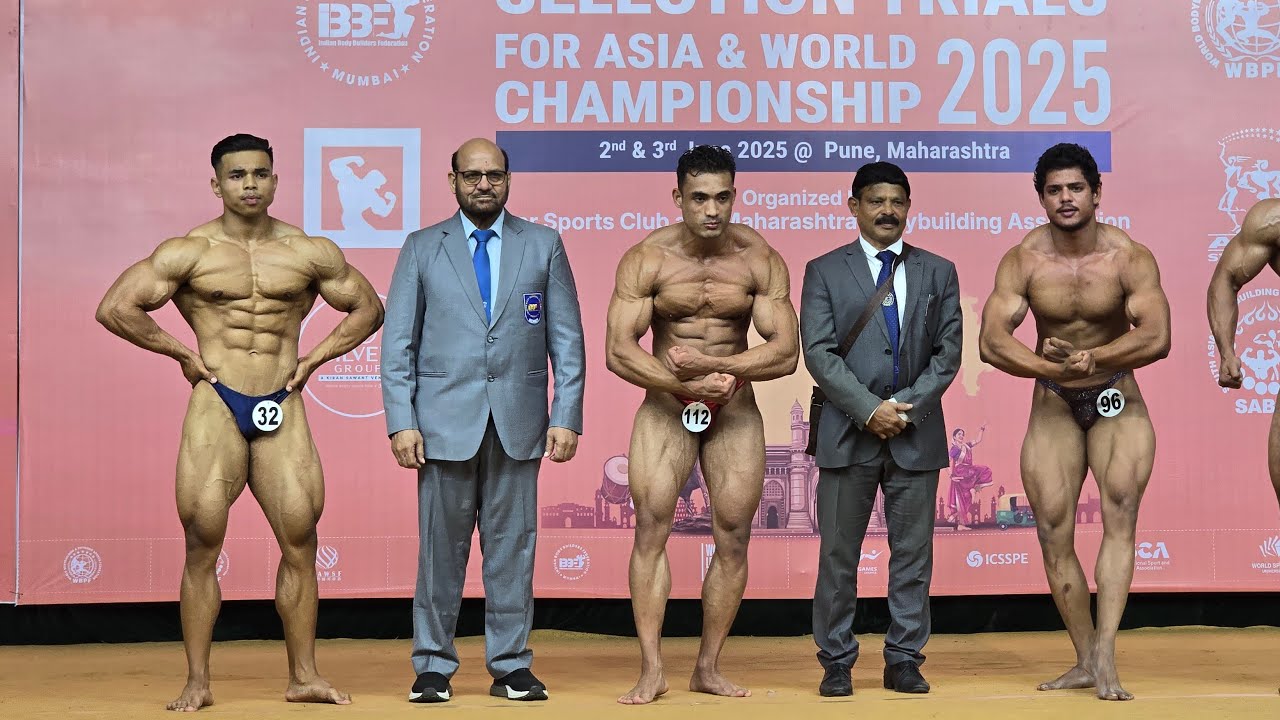 selection Trial For Asia and World Bodybuilding Championship 2025 60kg to 100