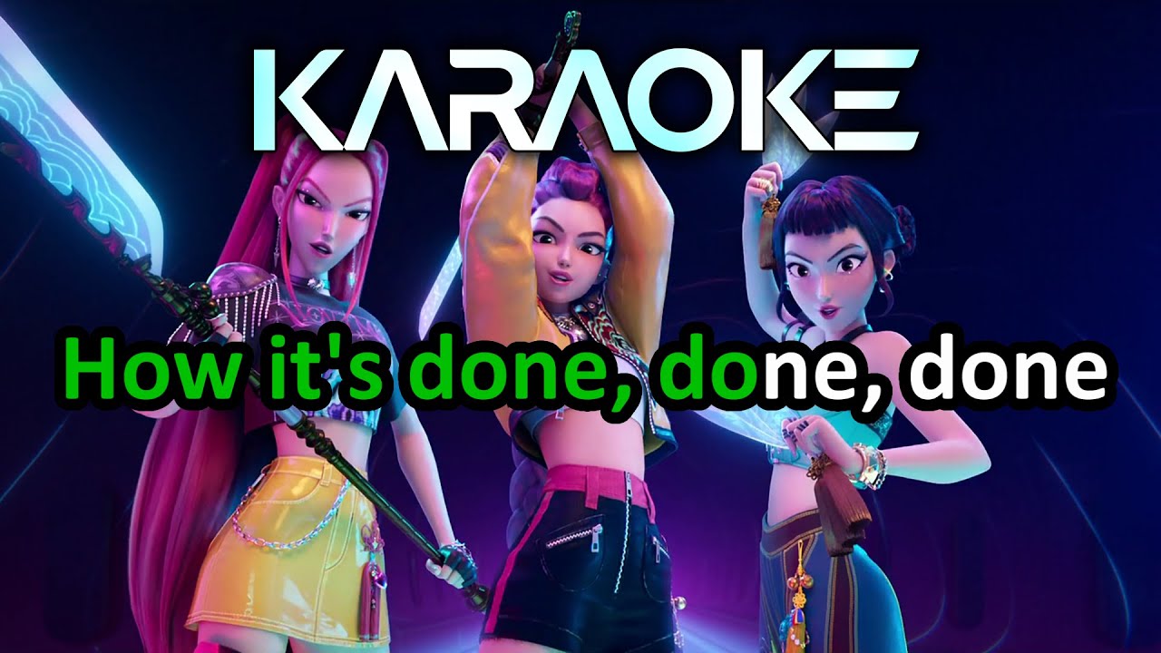 How It's Done (Karaoke) - KPop Demon Hunters