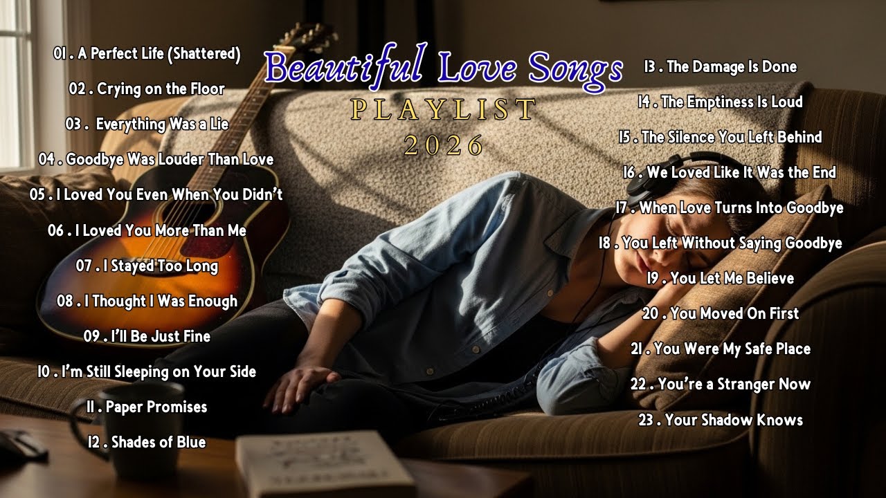 Love Songs New Relaxing Playlist | Sad & Broken Heart Songs for Sleep