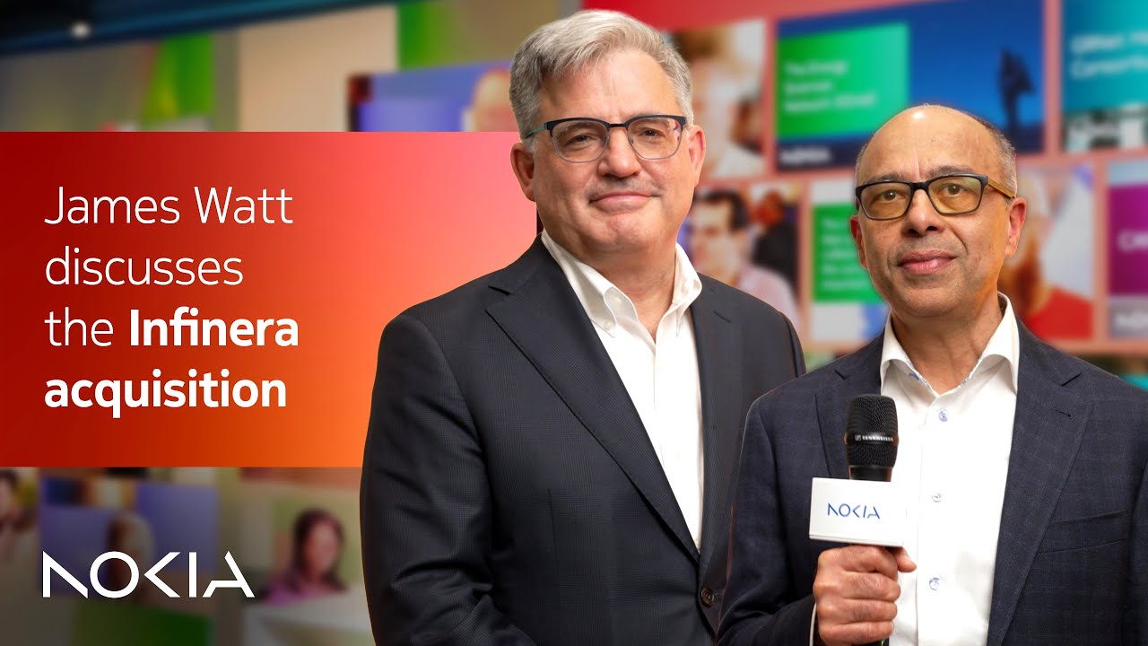 James Watt discusses the Infinera acquisition