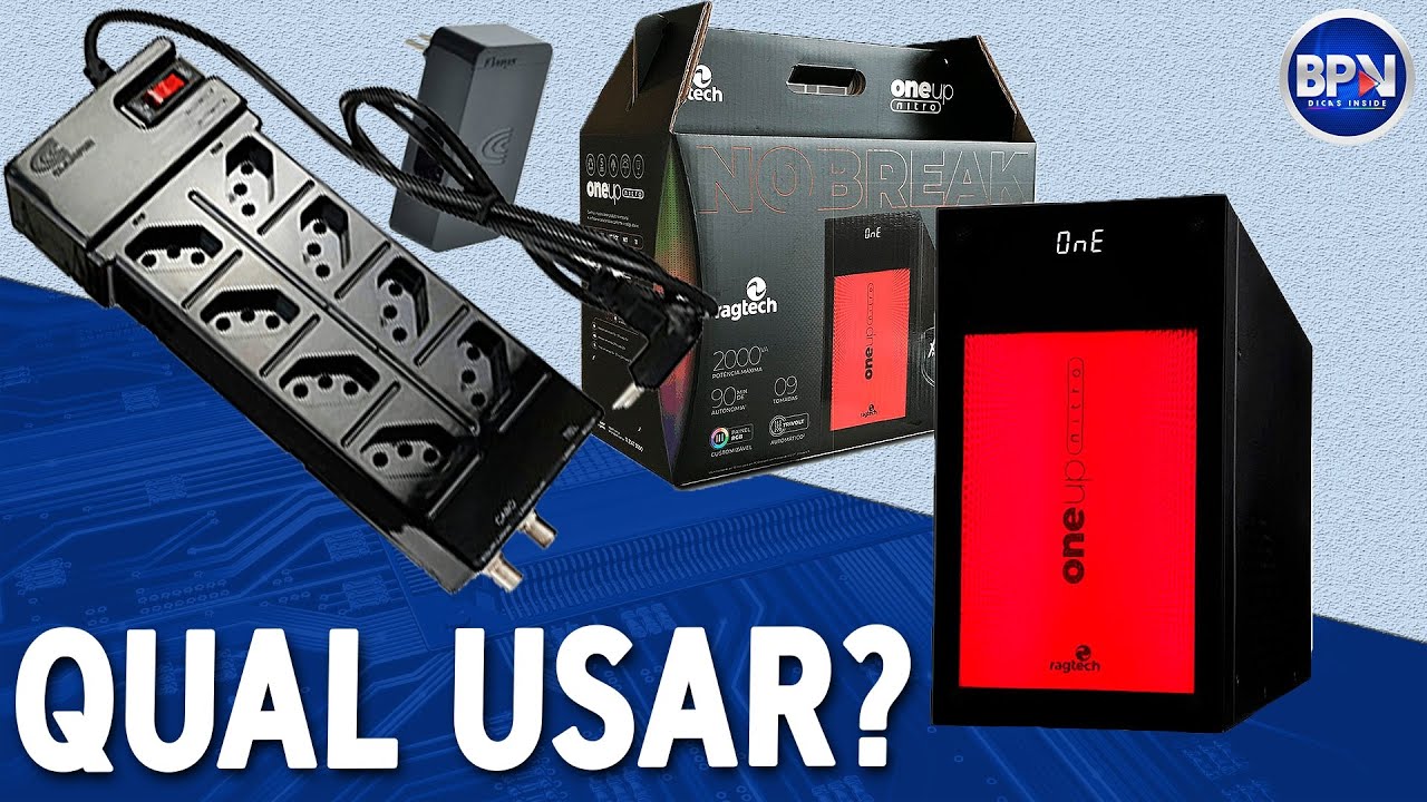 Nobreak, Filtro de Linha ou Estabilizador, QUAL É O MELHOR para usar no seu PC?