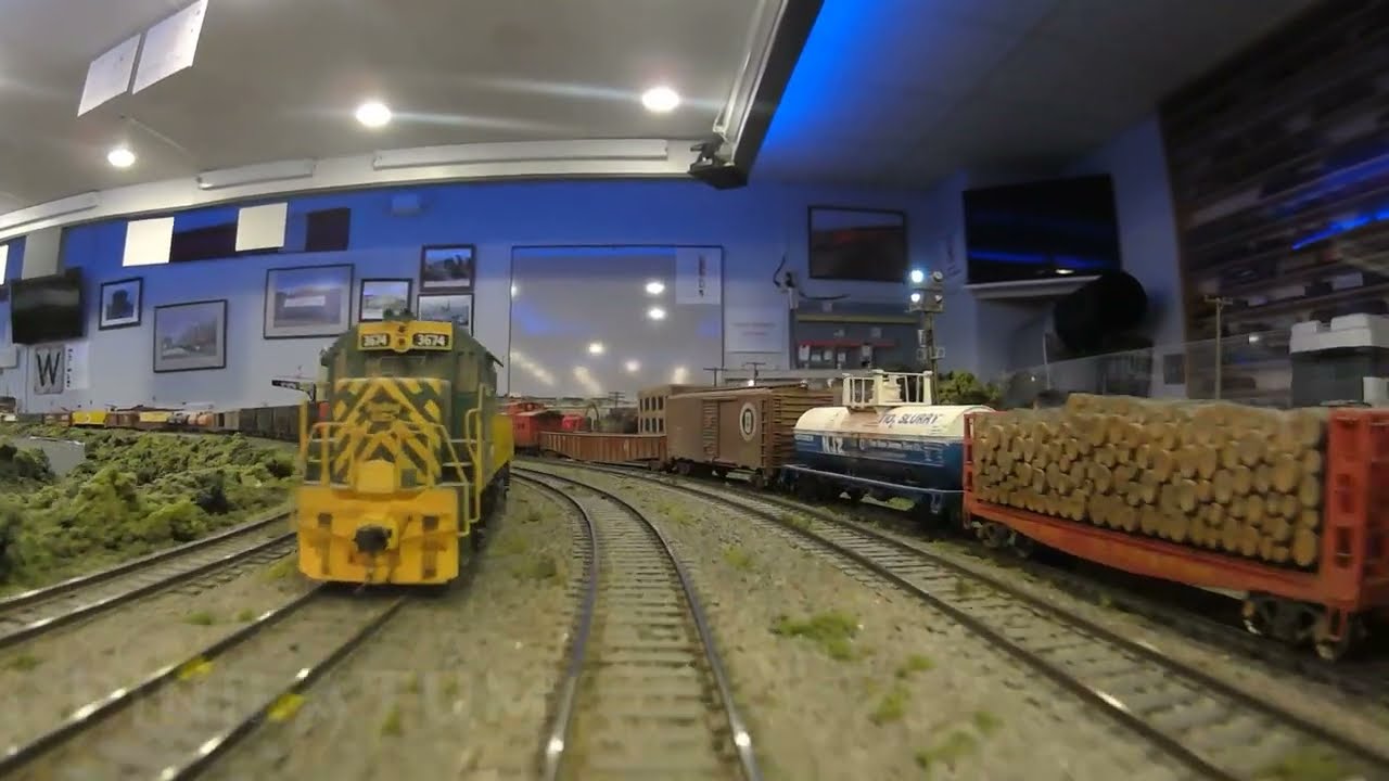 Museo de ferromodelismo - Una de las mayores maquetas de trenes de Estados Unidos
