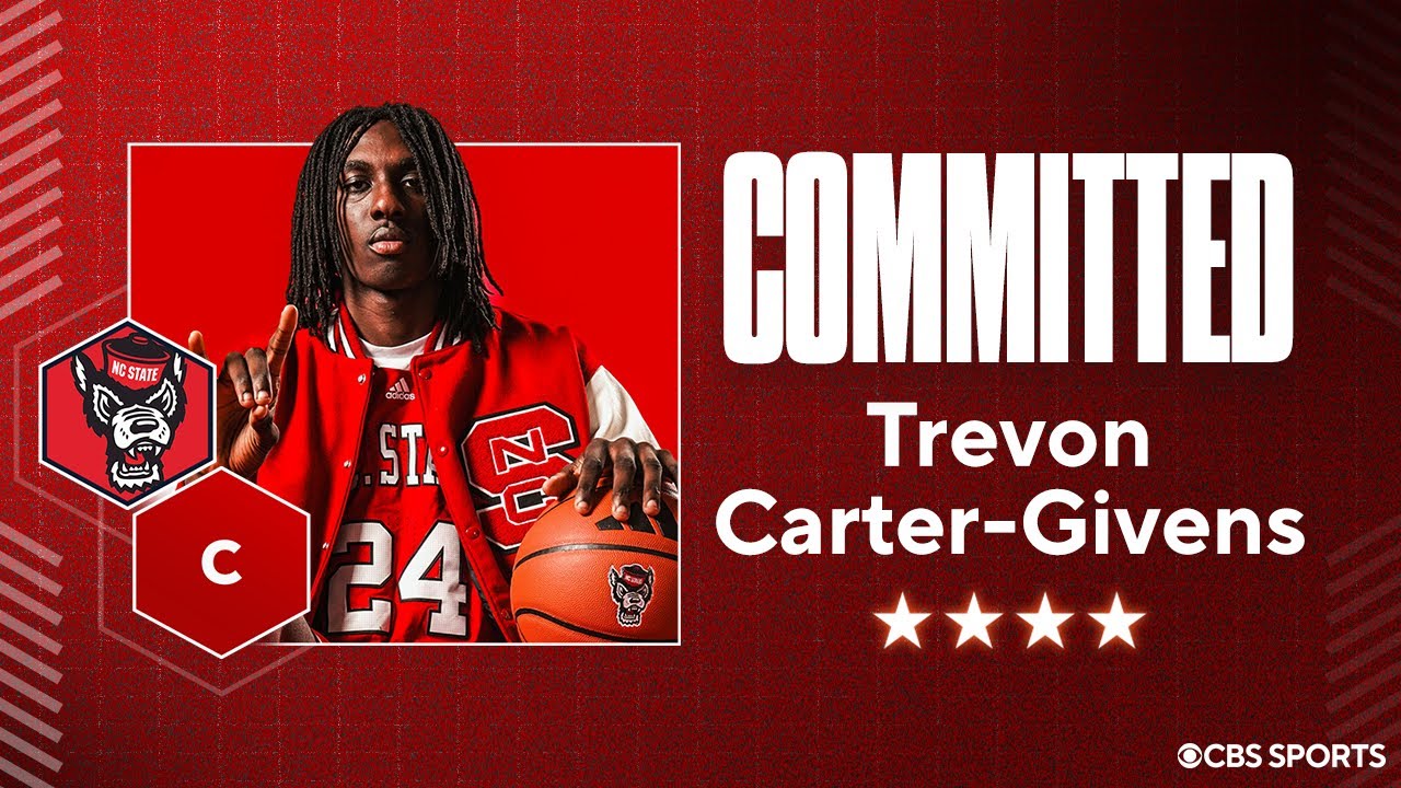 WATCH: 4-star C Trevon Carter-Givens Commits to NC State | No. 115 Overall Player